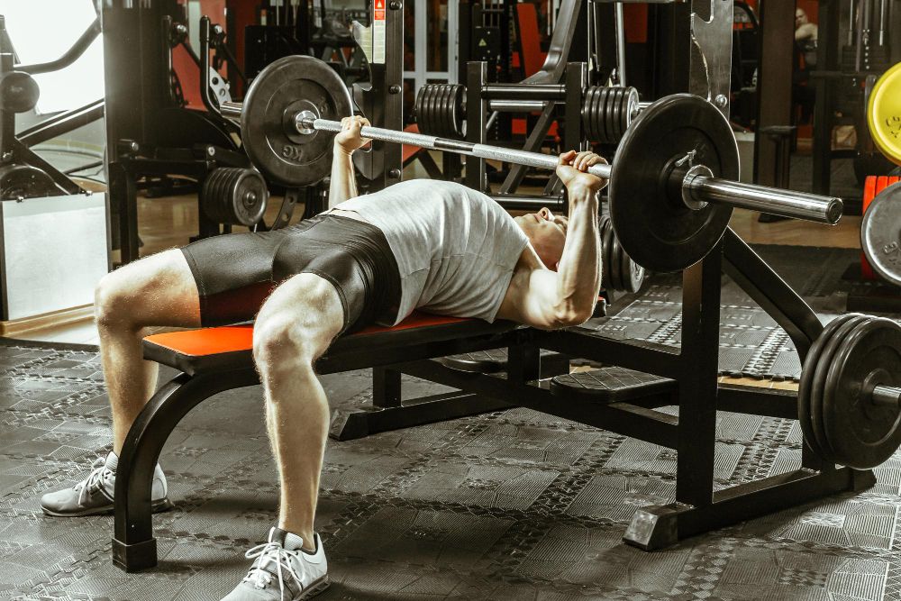 barbell bench press